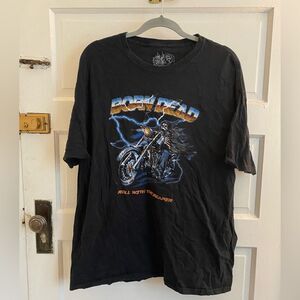 Born Dead Reaper Black Graphic T-Shirt Size XL
